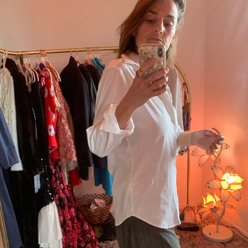 White Theory Button Up - image 4